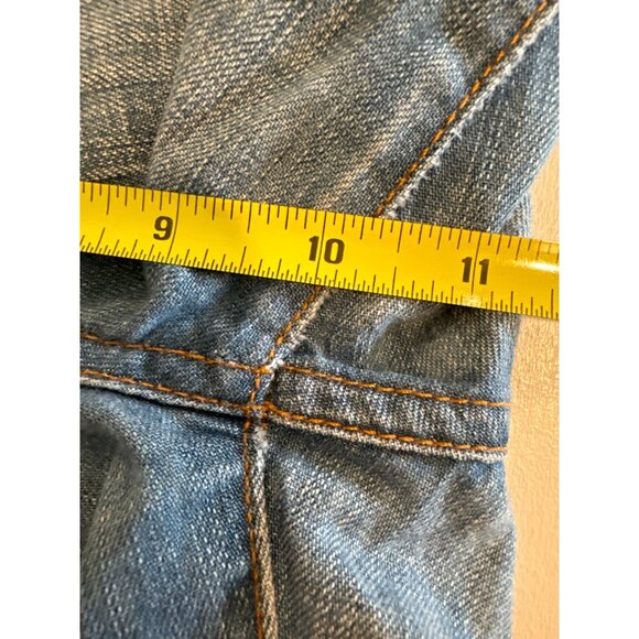 7 for All Mankind Womens Jeans Sz 29 Bootcut Blue Denim Classic Medium Wash - Picture 10 of 13